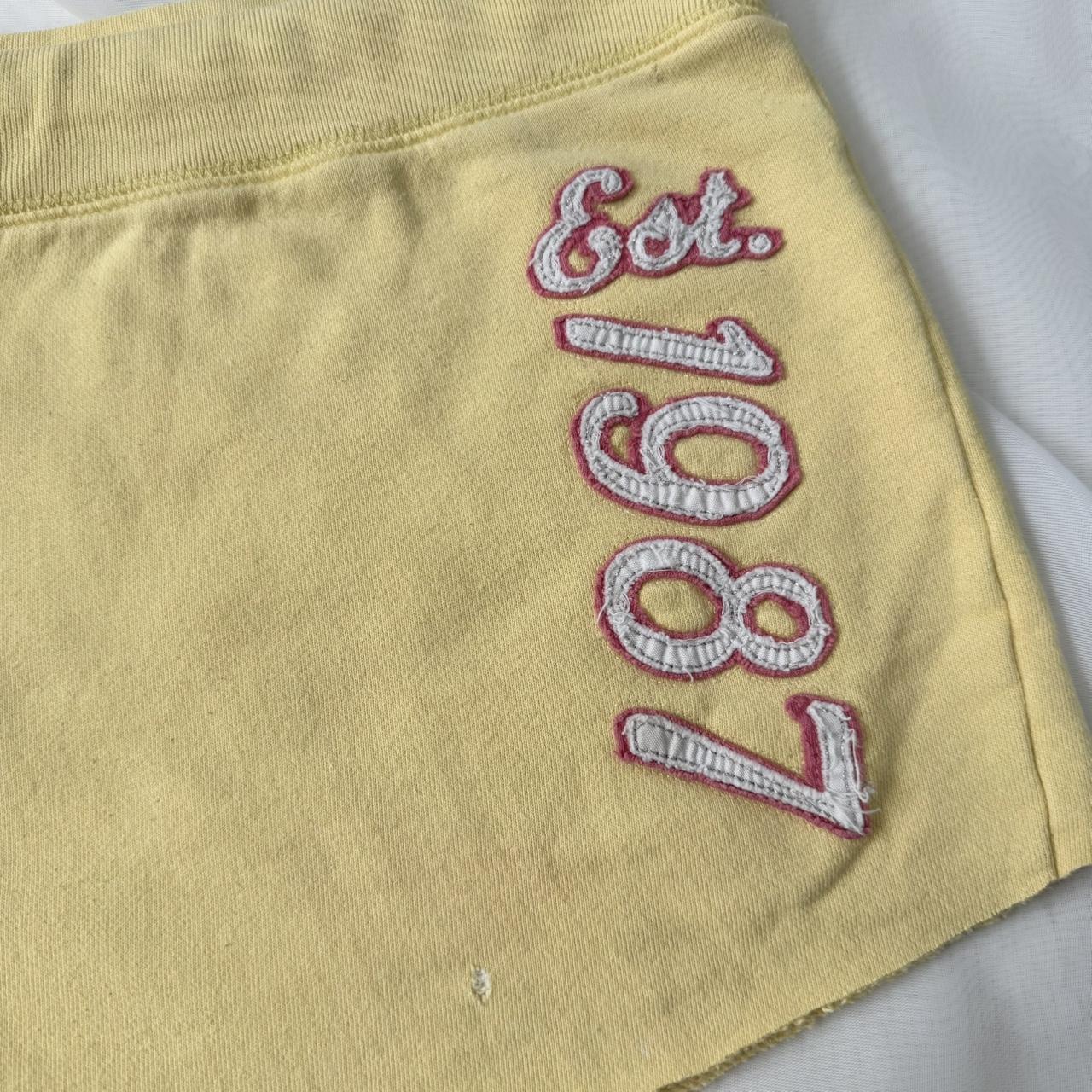 Aeropostale cutoff yellow shorts (XL)