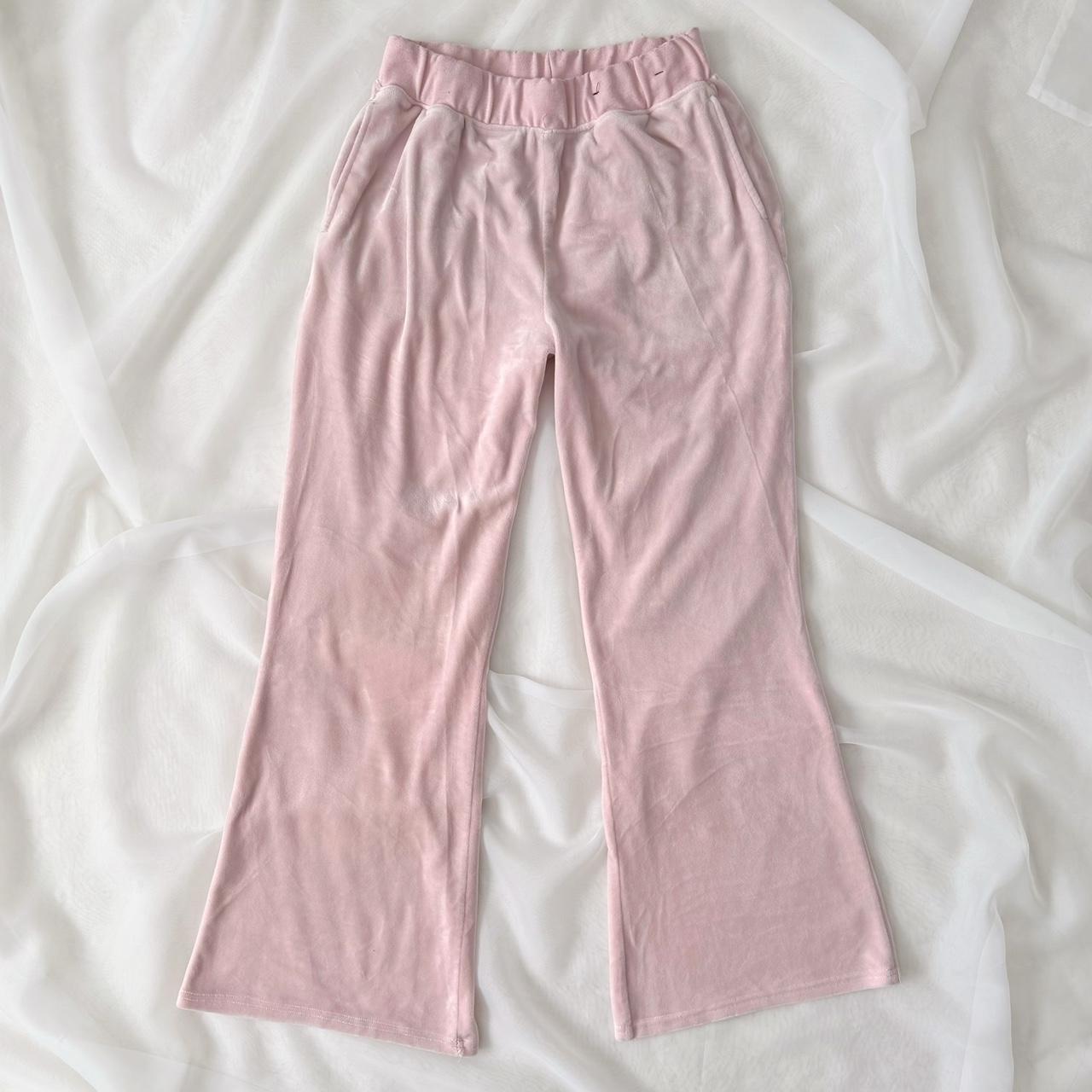 Sugar Kiss pink wide leg sweatpants (M)