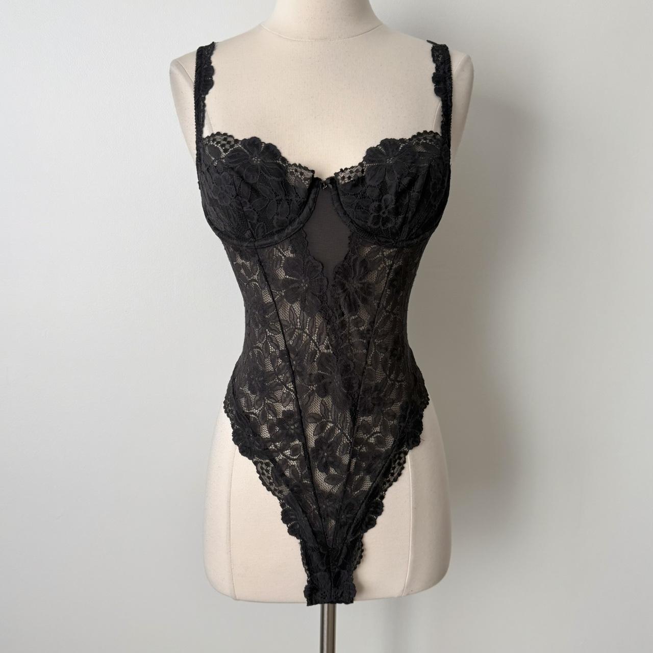 Victoria’s Secret fairygoth lace bodysuit (36B)
