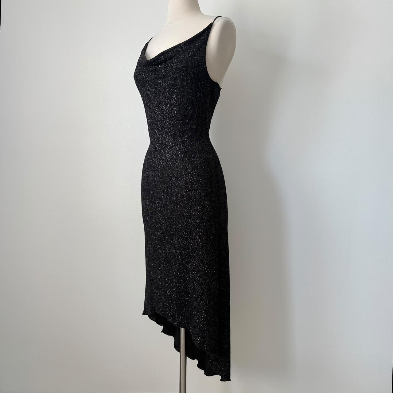 City Triangles sparkly cowl neck dress (M)