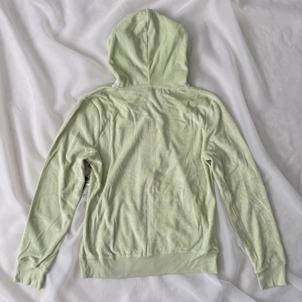 Velvet green BCBG sweat suit set (L)