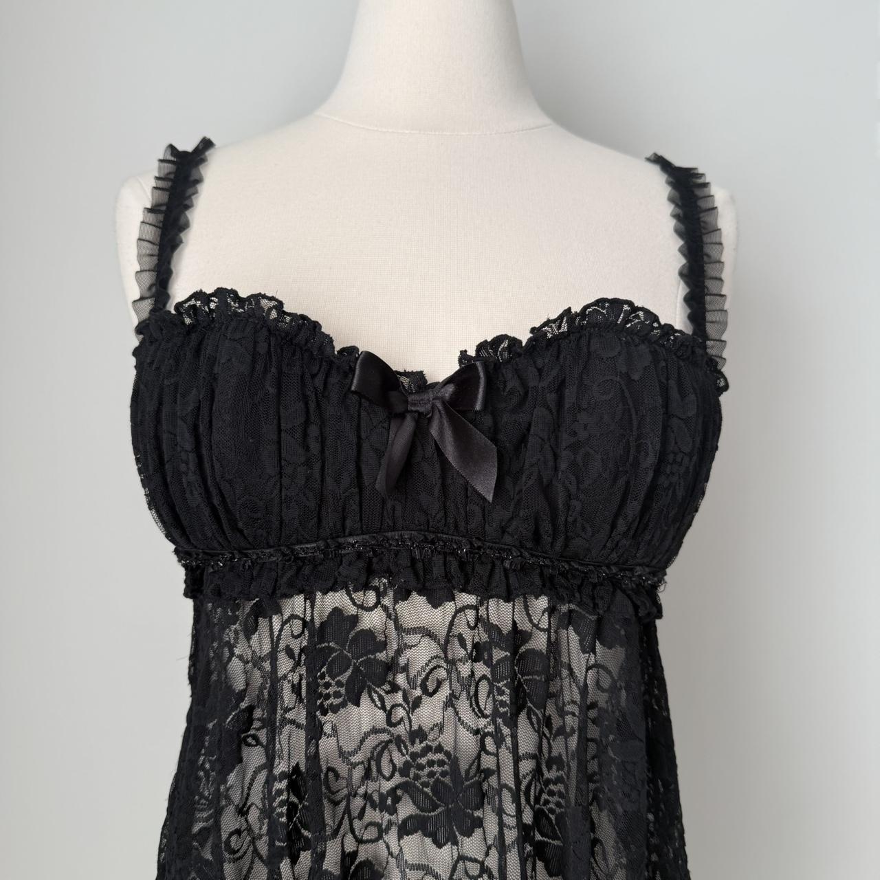 Frederick’s of Hollywood milkmaid lingerie top (S)