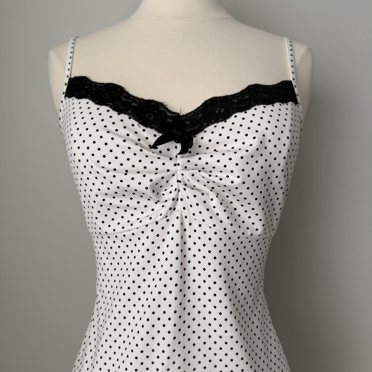 Maurice’s polka dot lace cami (fits L/XL)