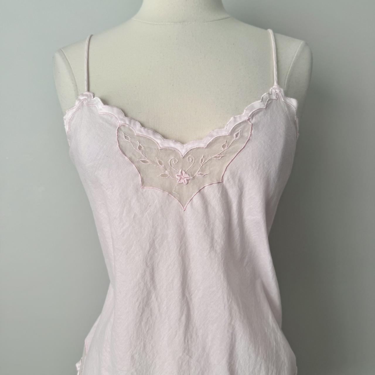 Victoria’s Secret vintage cotton bodysuit (L)