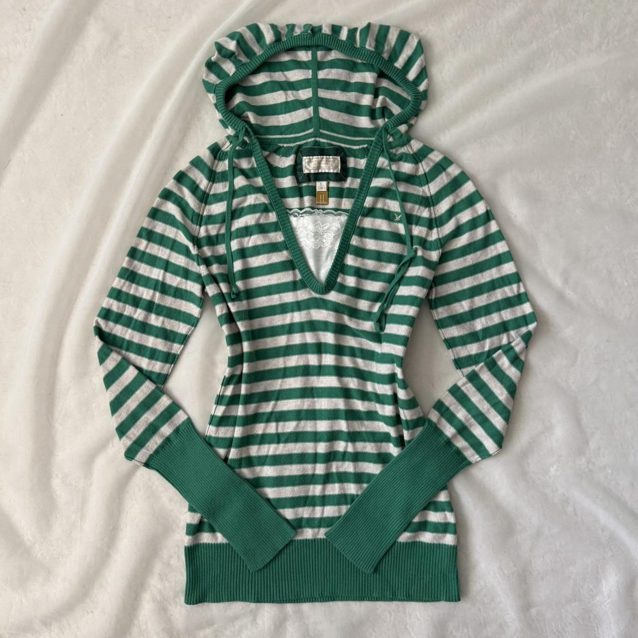 American Eagle striped sweater (L)