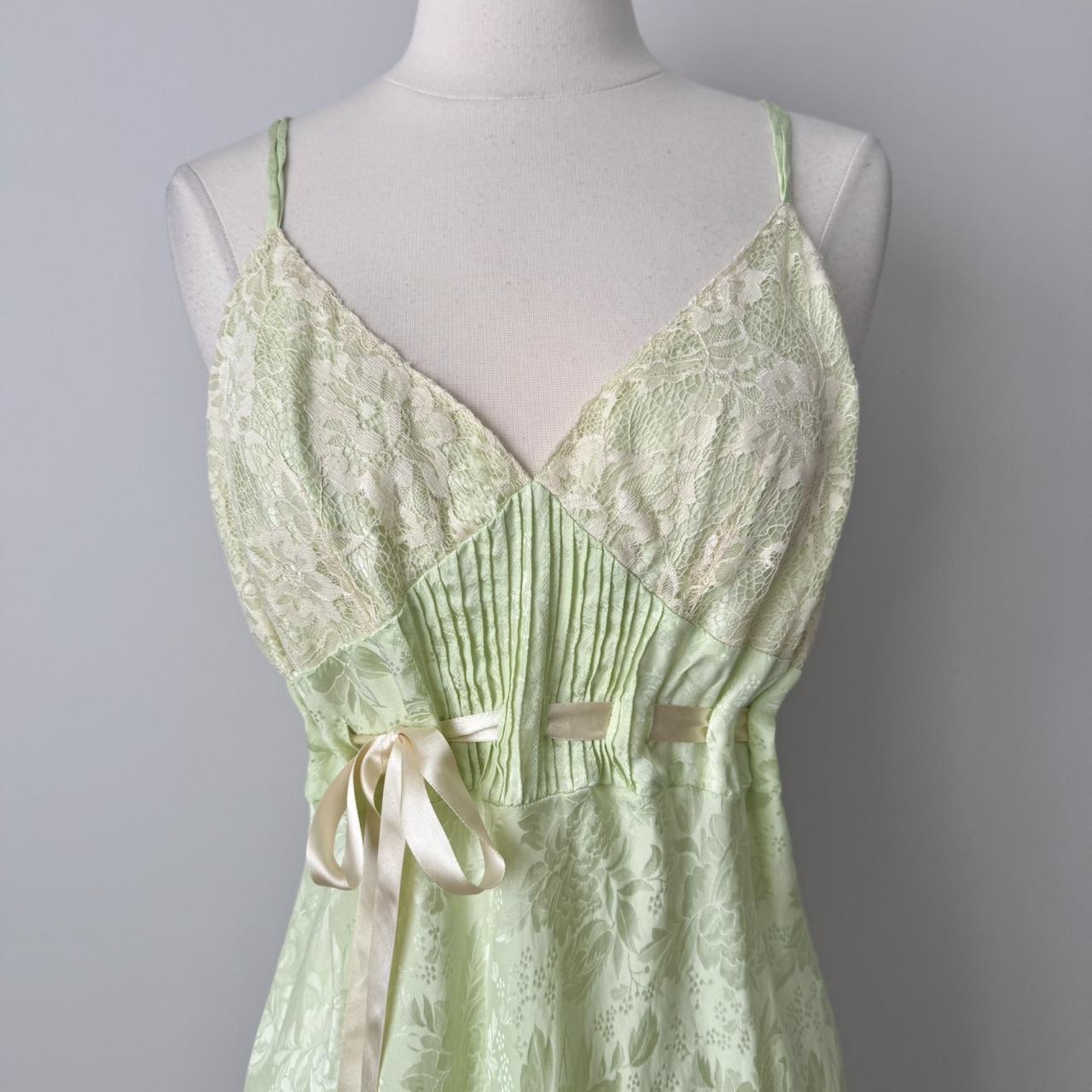 Hillard & Hanson silk slip dress (L)