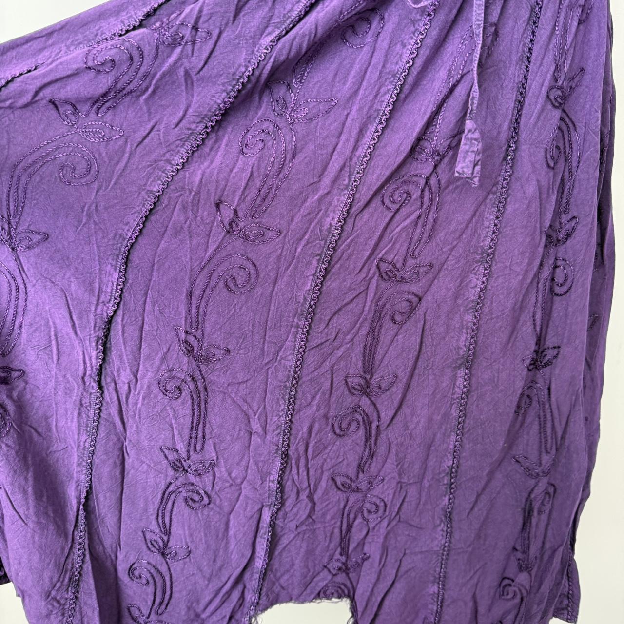 Catalog Classics whimsigoth purple skirt (M)