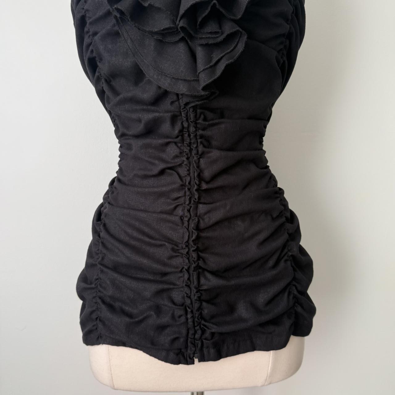 Boston Proper ruffle tiered halter top (18)
