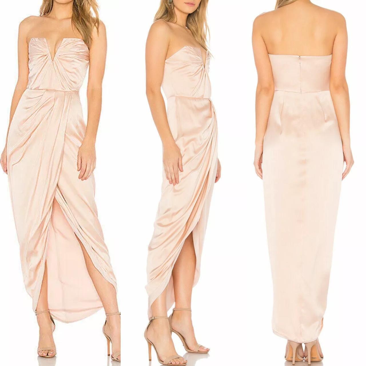 Yumi Kim 100% silk draped dress (S)