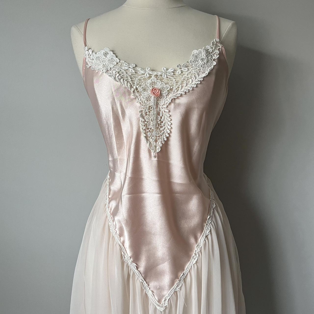 Pollinaise ballet chiffon slip dress (L)