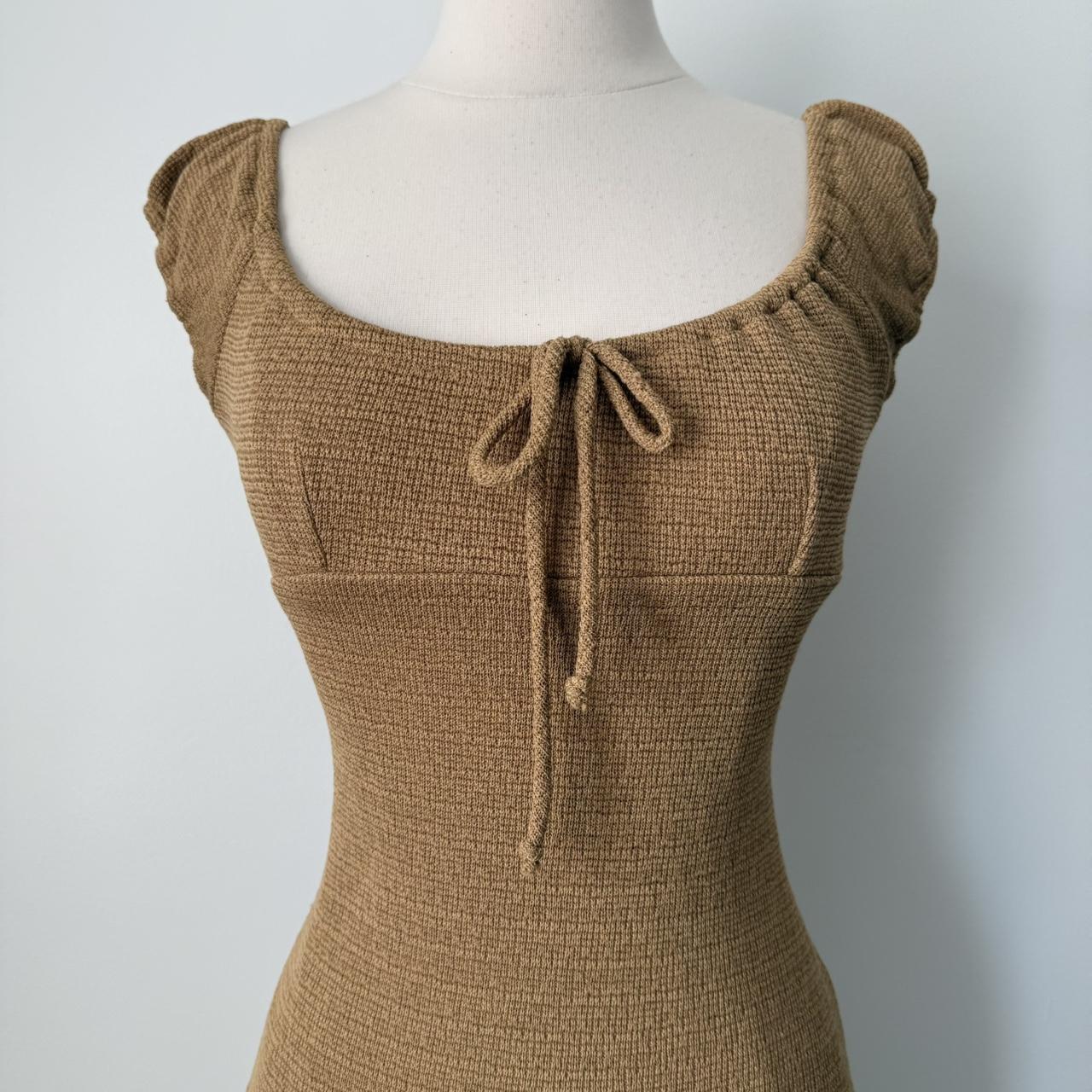 Jodi Kristopher milkmaid babydoll dress (S)