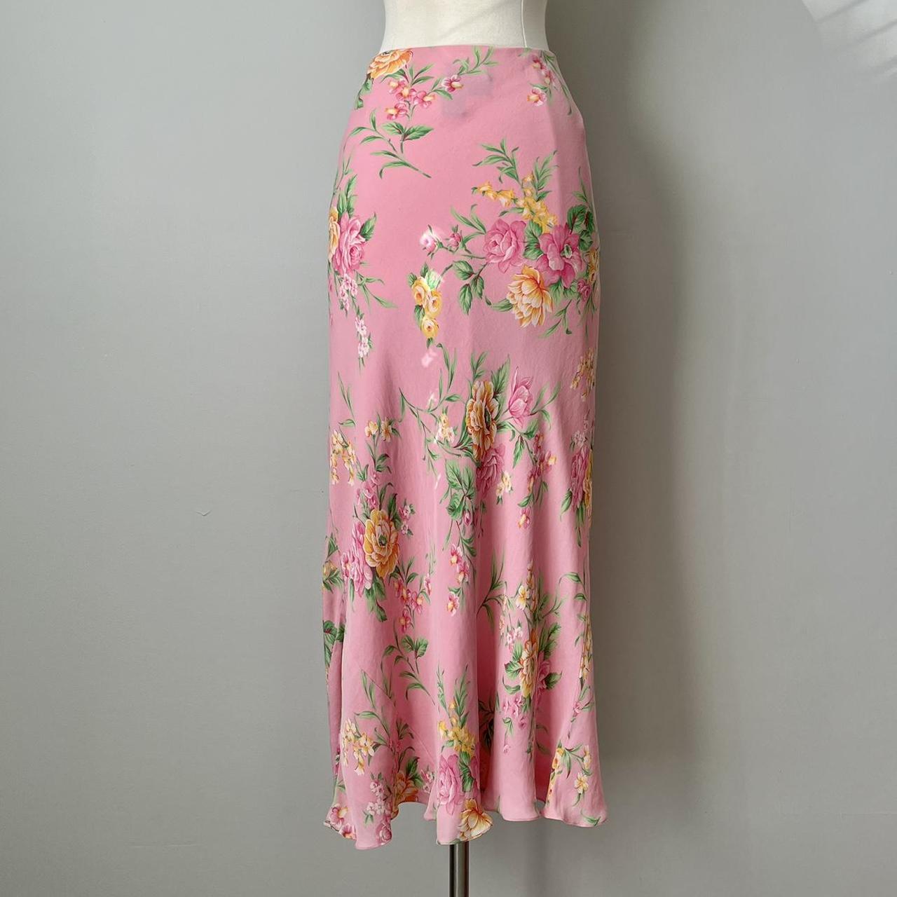 Jones New York coquette floral silk maxi skirt (12)