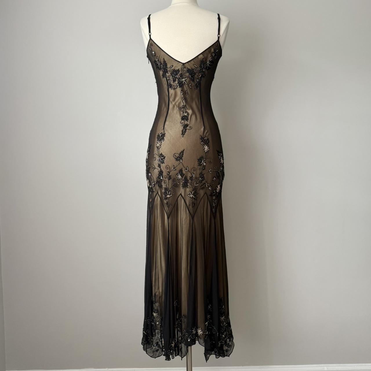 Adrianna Papell fairy beaded prom dress (2P)