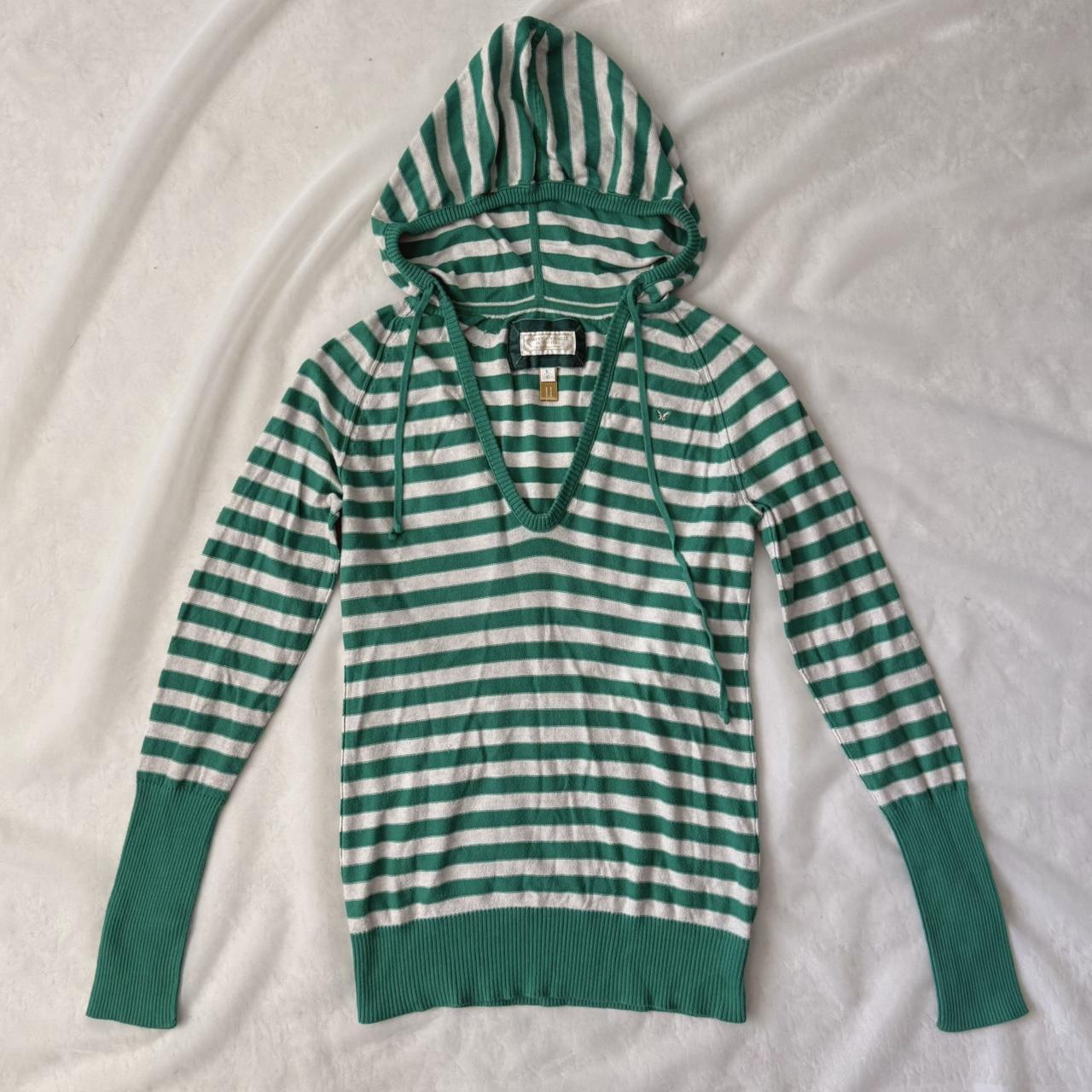 American Eagle striped sweater (L)
