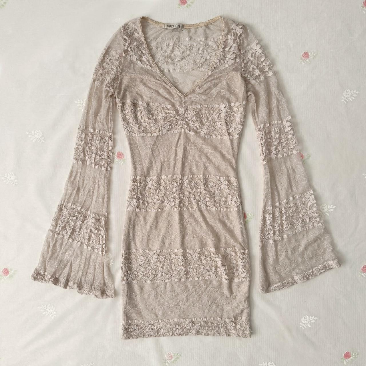 Arden B lace bodycon dress (XS)