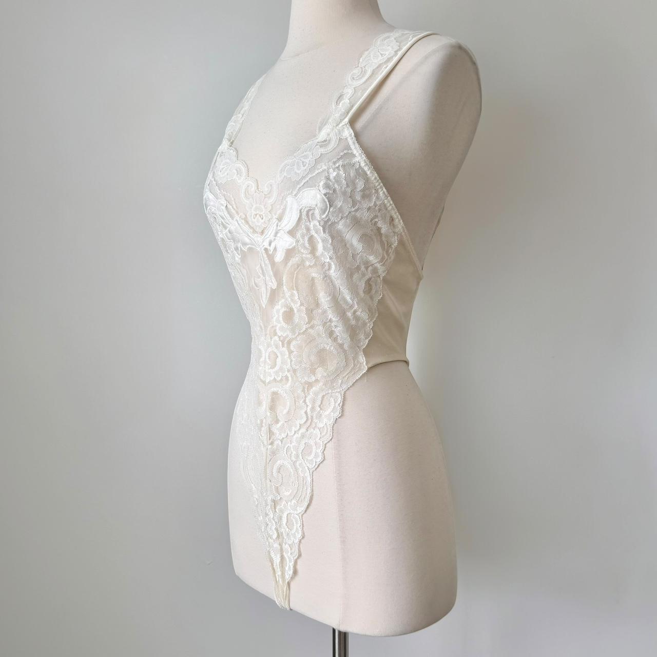 Victoria’s Secret sheer lace bodysuit (P)