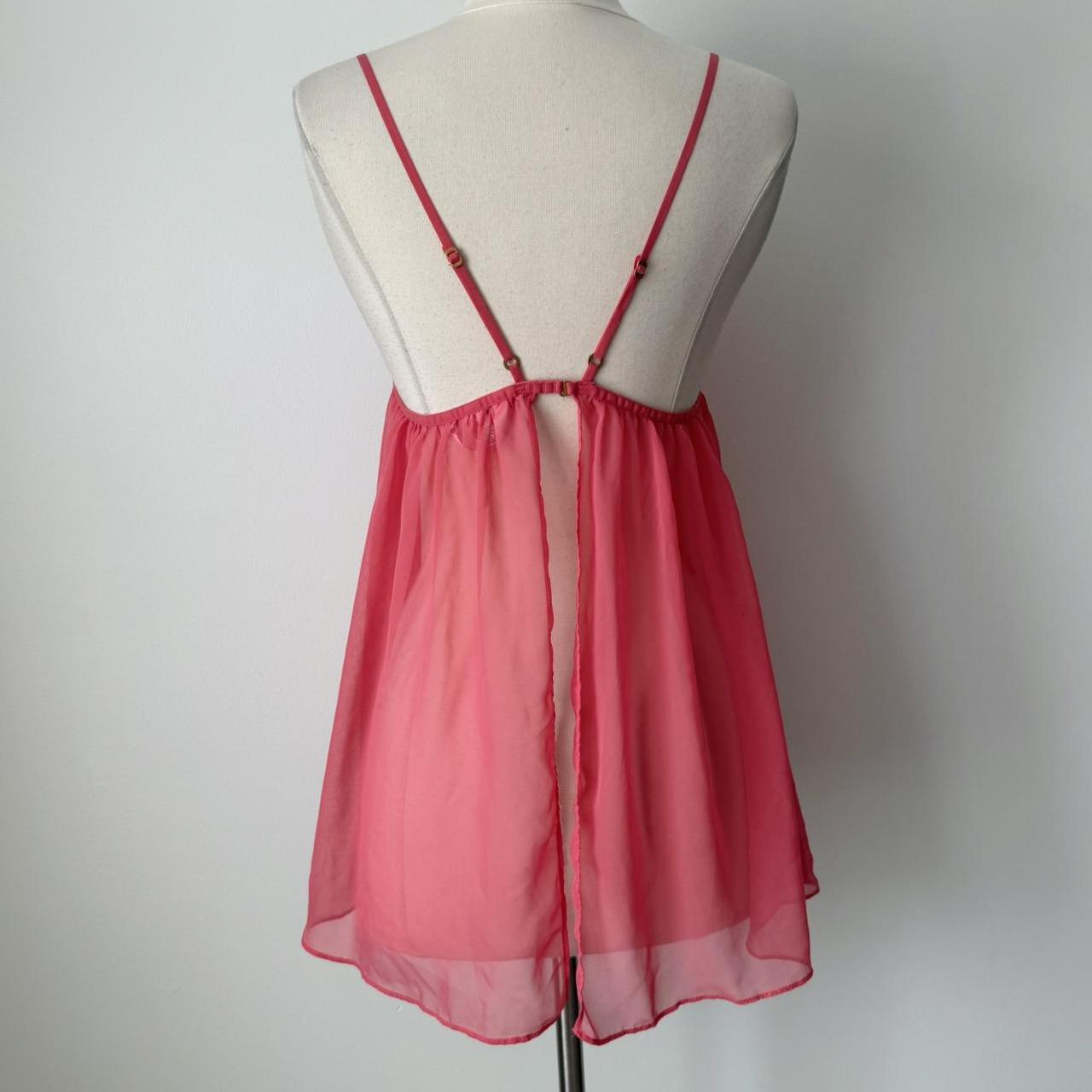 Victoria’s Secret soft sheer slip dress (L)