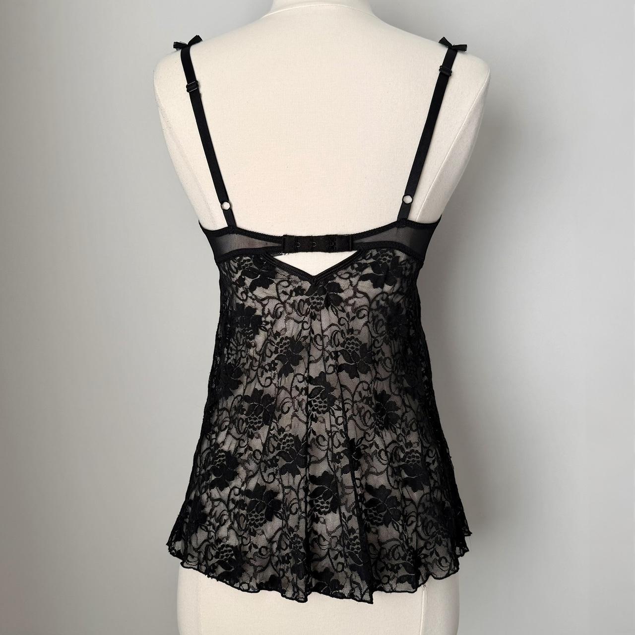 Frederick’s of Hollywood milkmaid lingerie top (S)