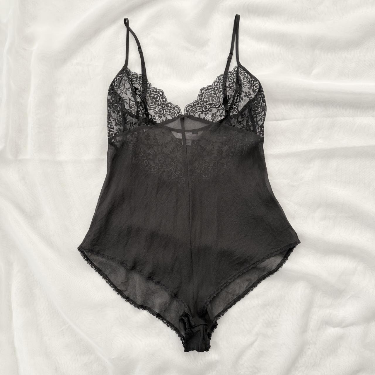 Victoria’s Secret silk lace bodysuit (M)