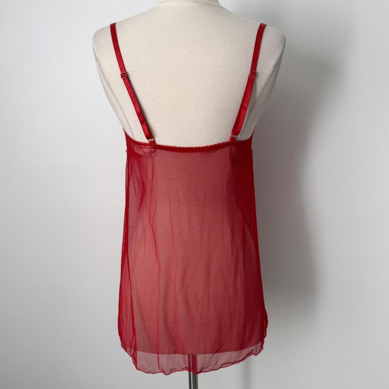 Dreamgirl mesh babydoll slip dress (fits S)