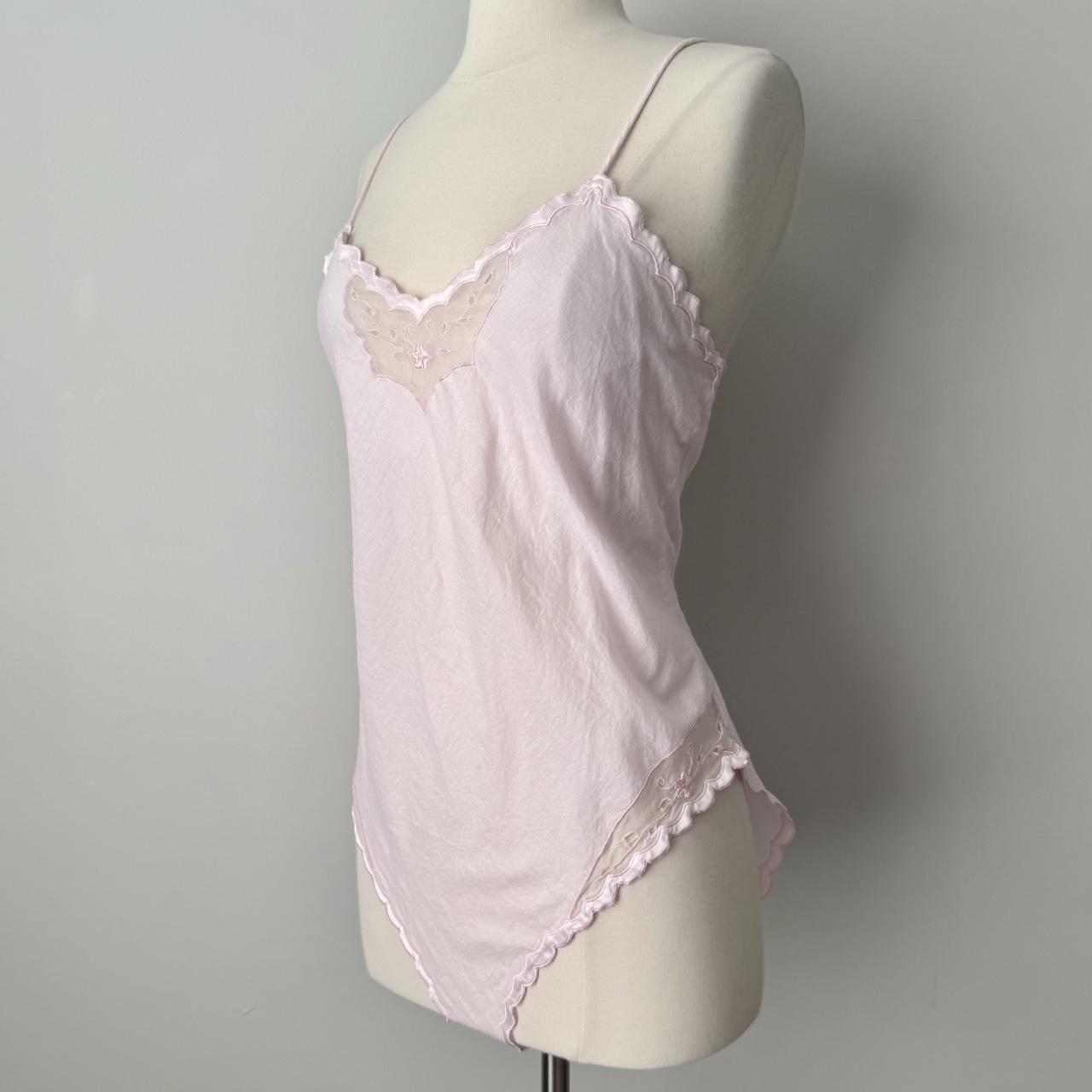 Victoria’s Secret vintage cotton bodysuit (L)