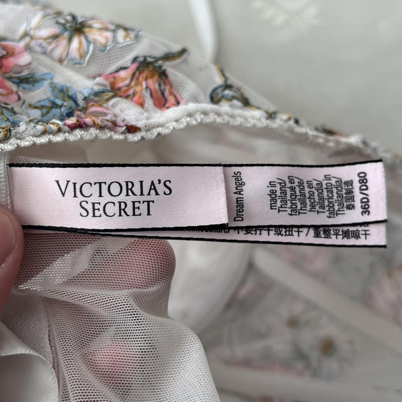 Victoria’s Secret floral bustier (36D)