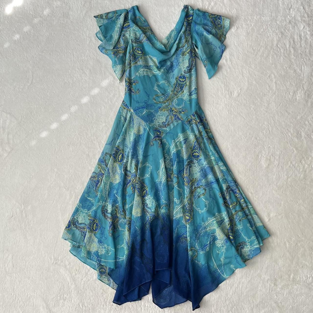 Robbie Bee mermaid asymmetric dress (10)