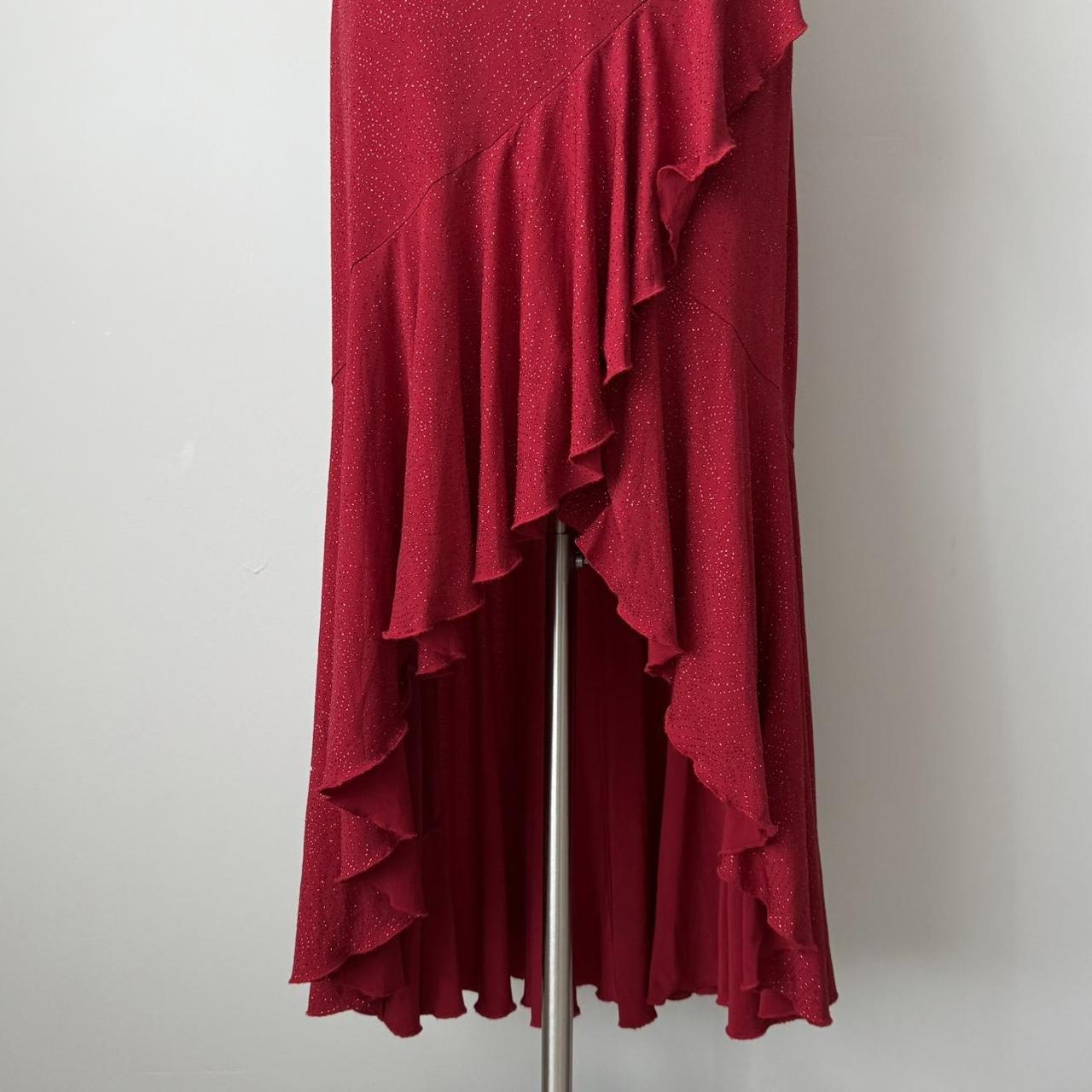 City Triangles sparkly ruched halter dress (fits XS)