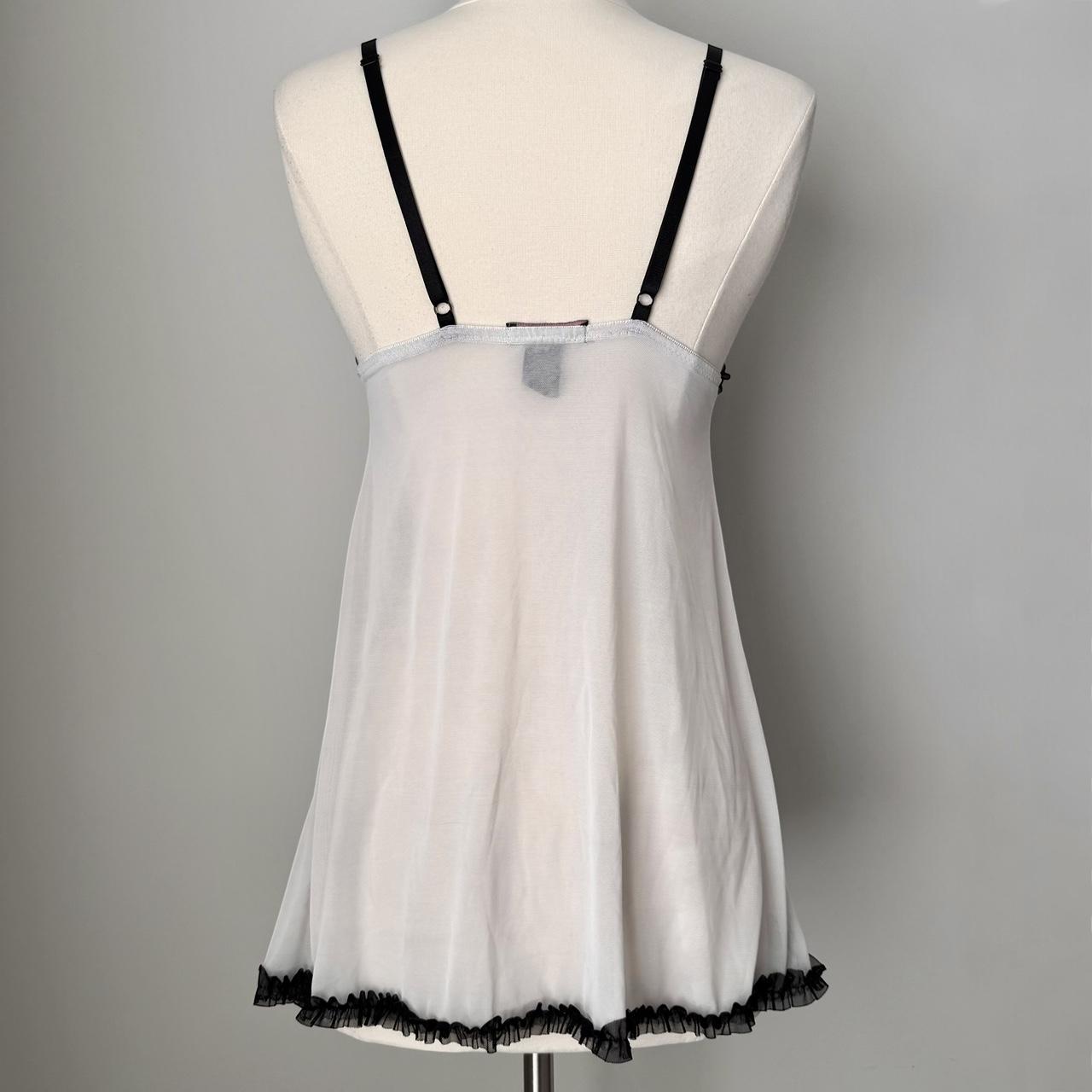 Per Lei ruffle babydoll slip dress (M)