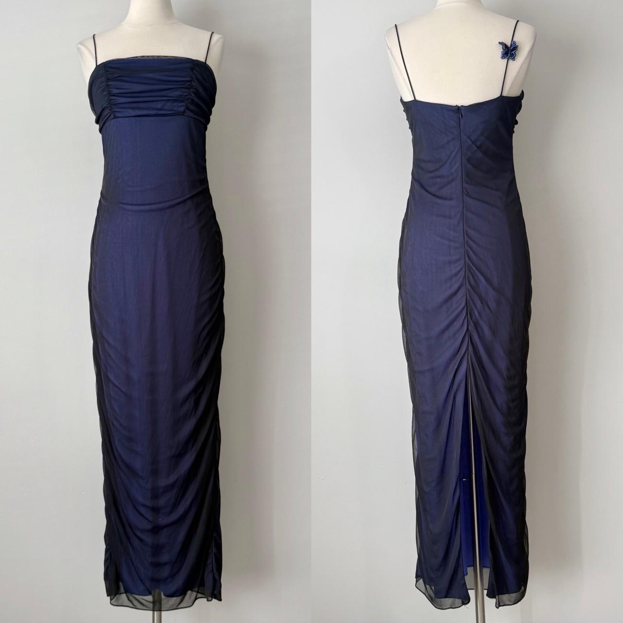 Zum Zum ruched butterfly maxi dress (11-12)