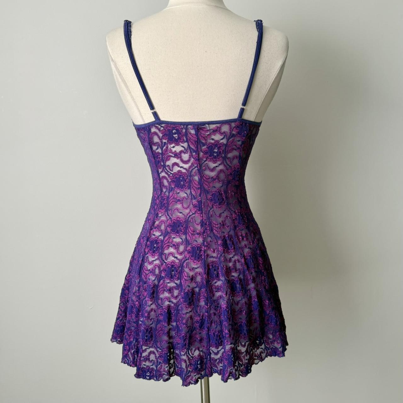 Frederick's of Hollywood lace slip dress (S)