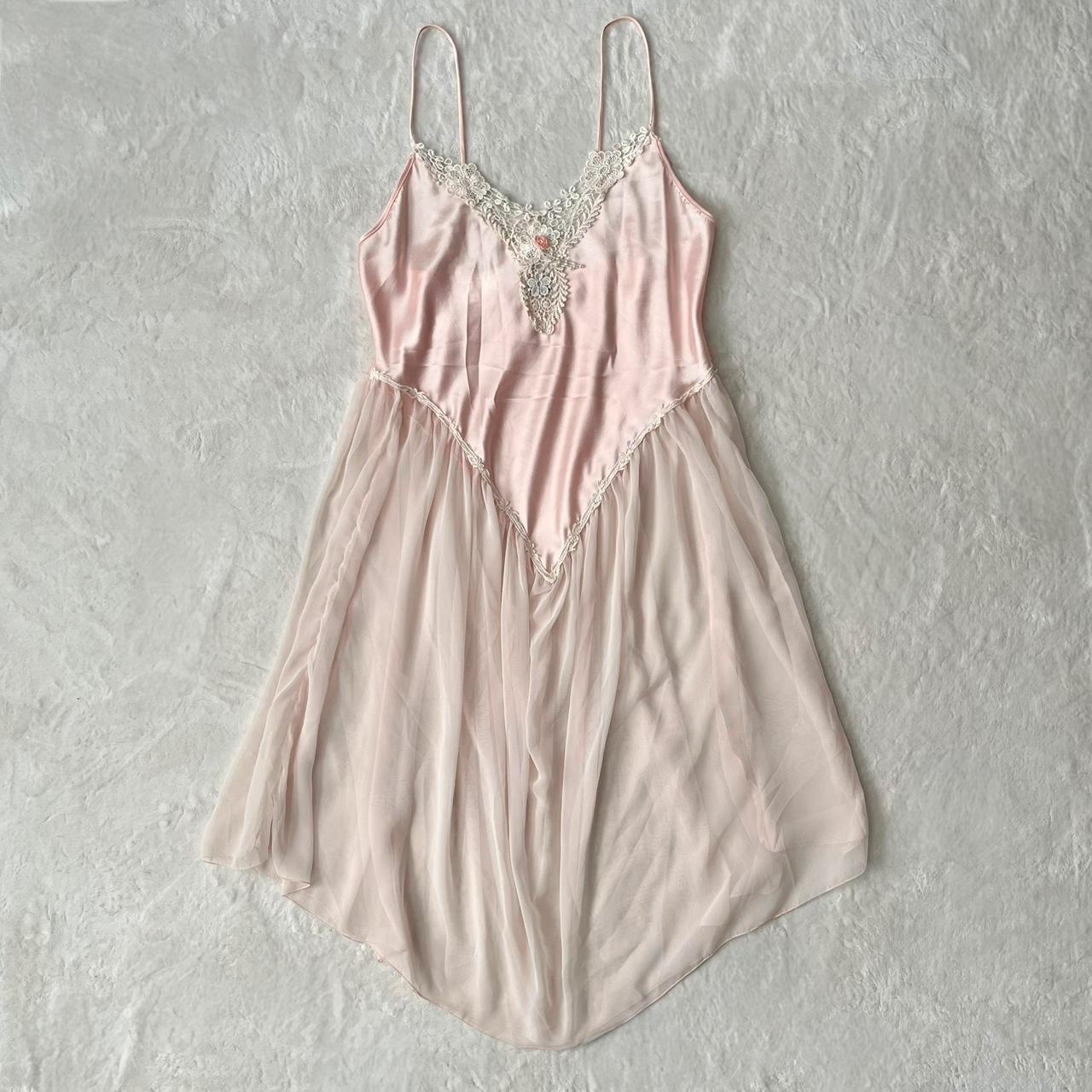 Pollinaise ballet chiffon slip dress (L)