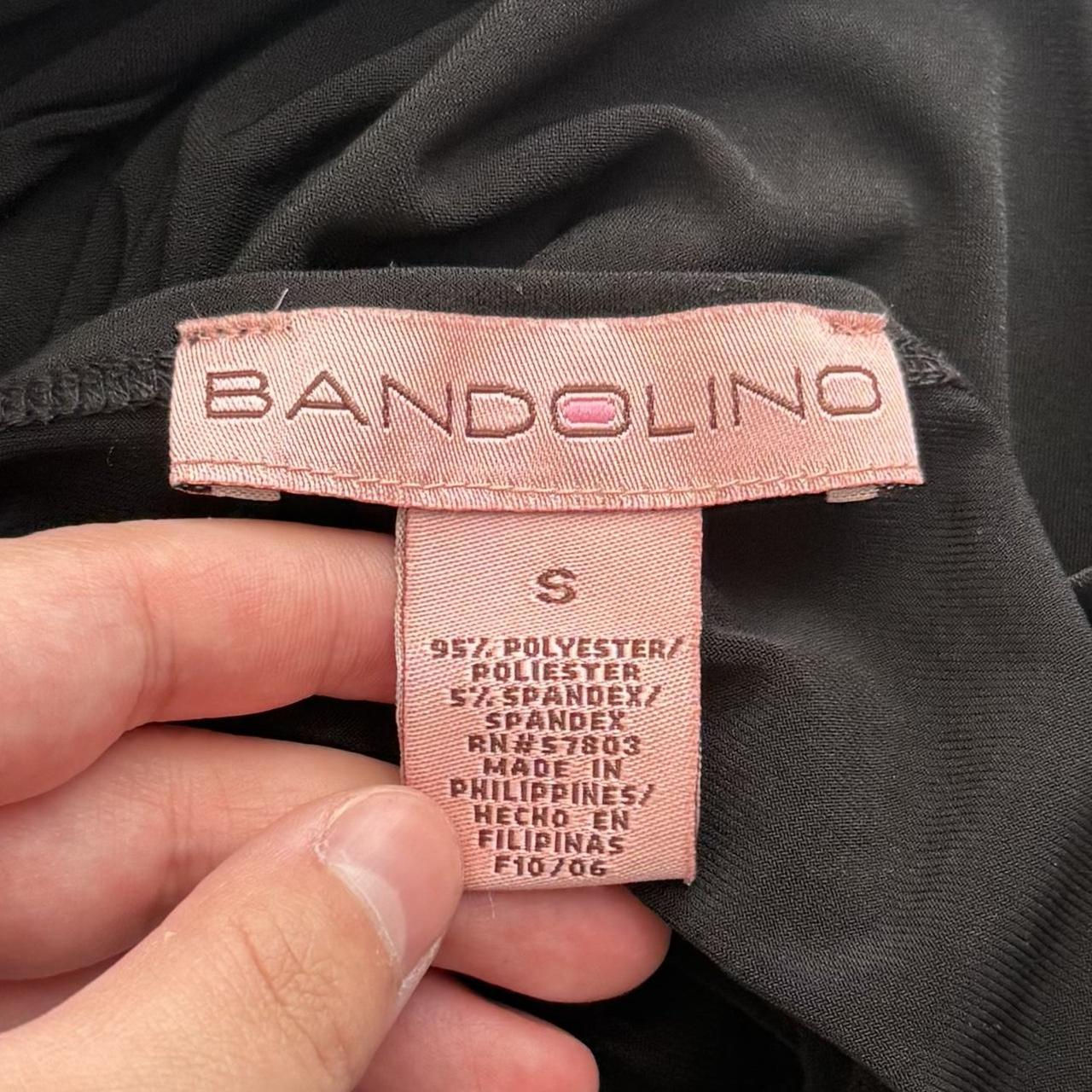 Bandolino cowl neck ruched dress (S)