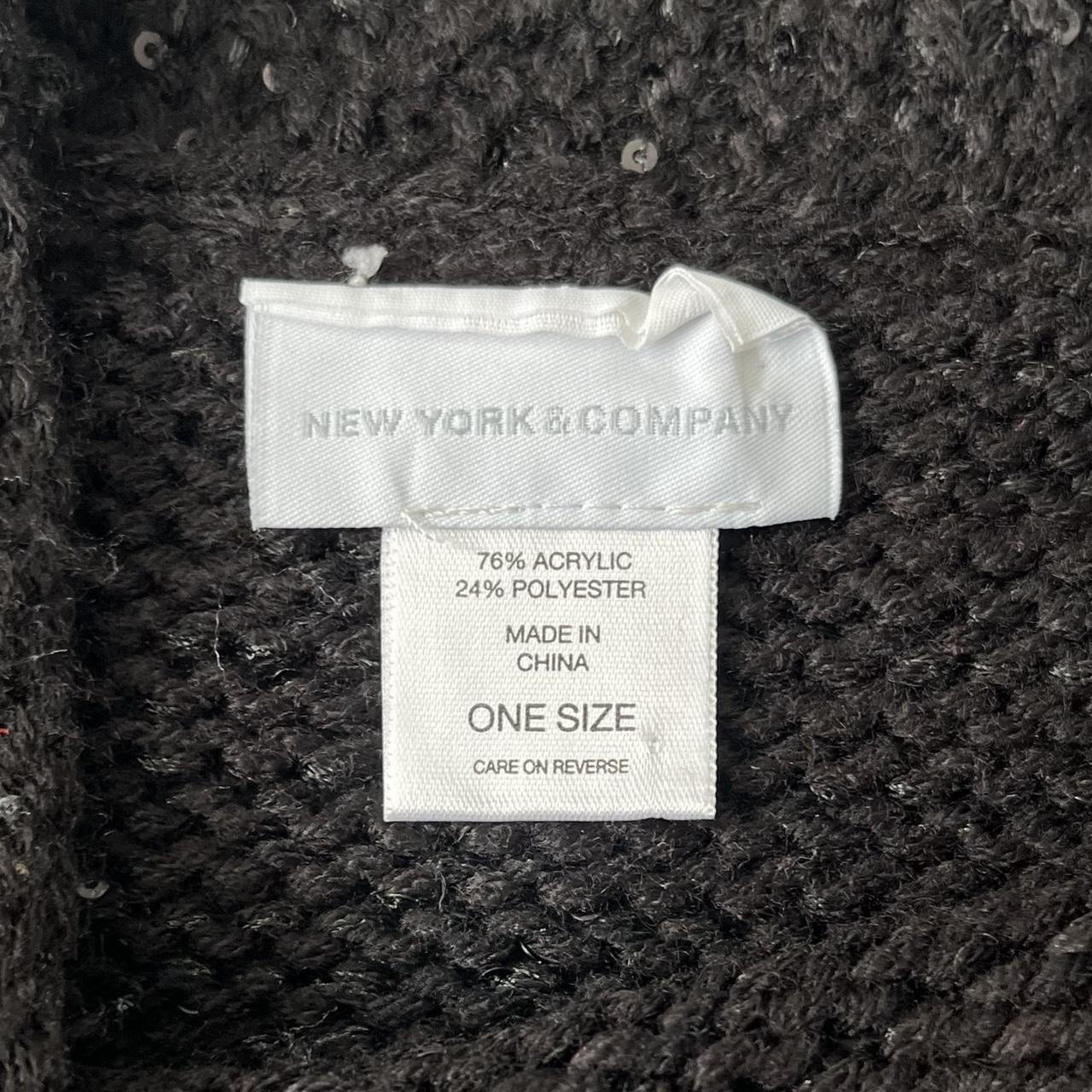 New York & Co knitted scarf (OS)