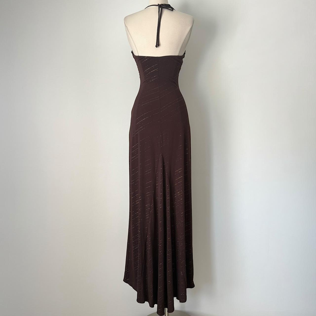 City Triangles halter maxi dress (fits XS)