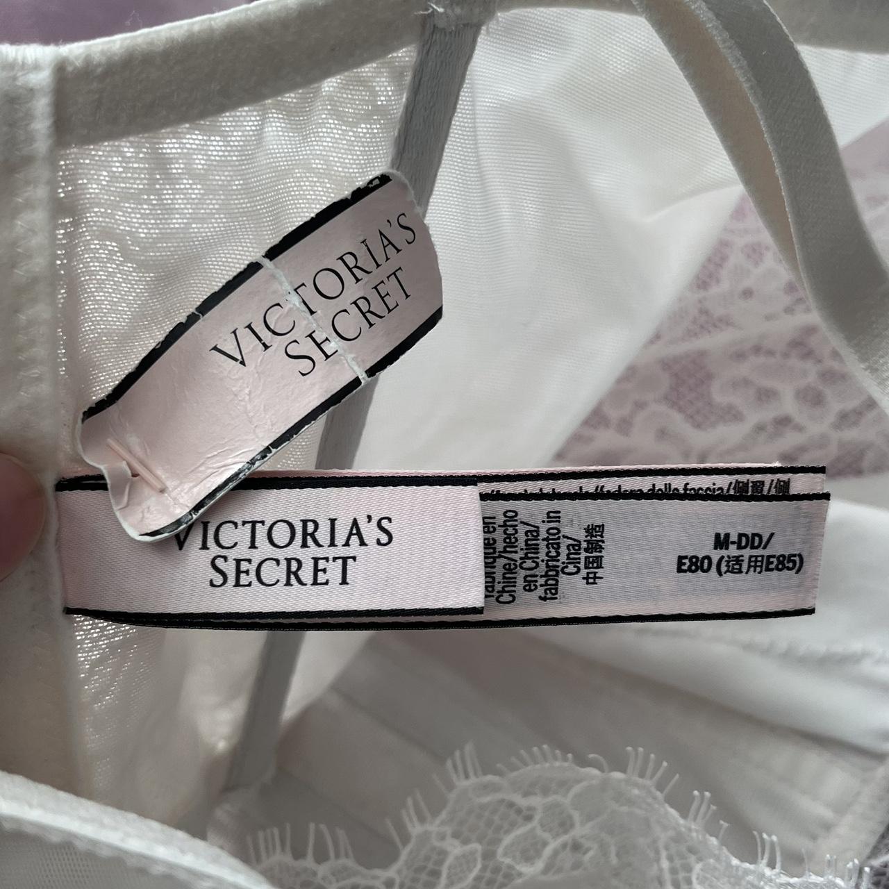 Victoria’s Secret white corset bralette (M)