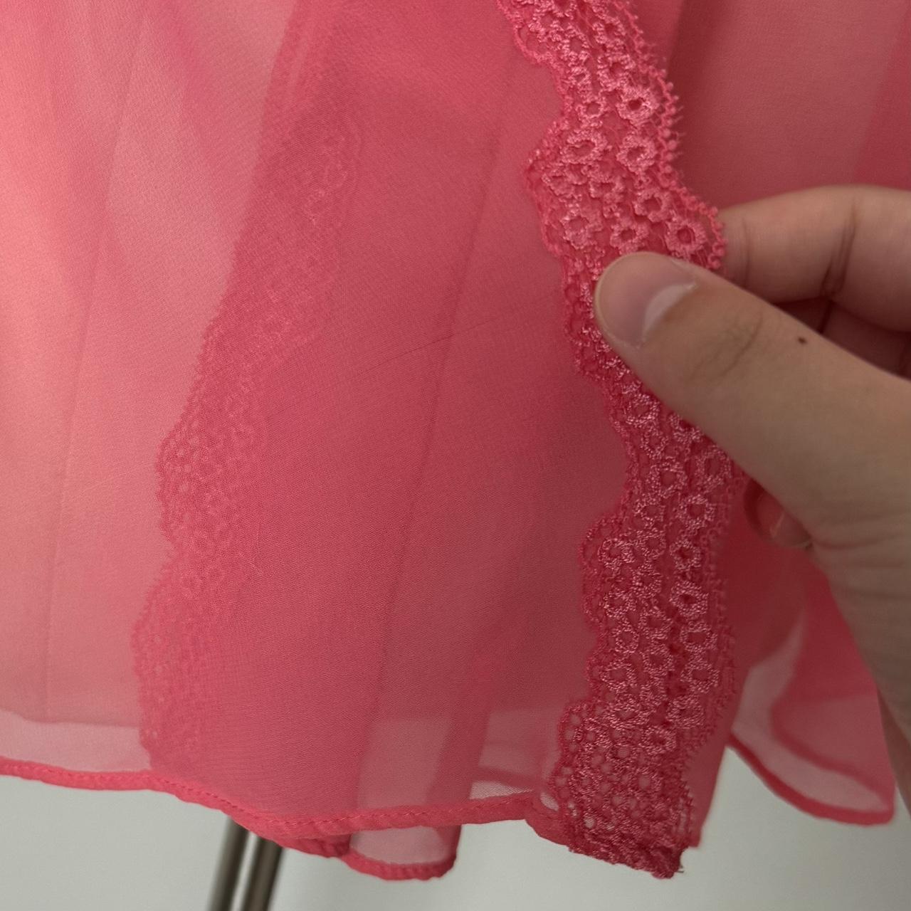 Victoria’s Secret soft sheer slip dress (L)