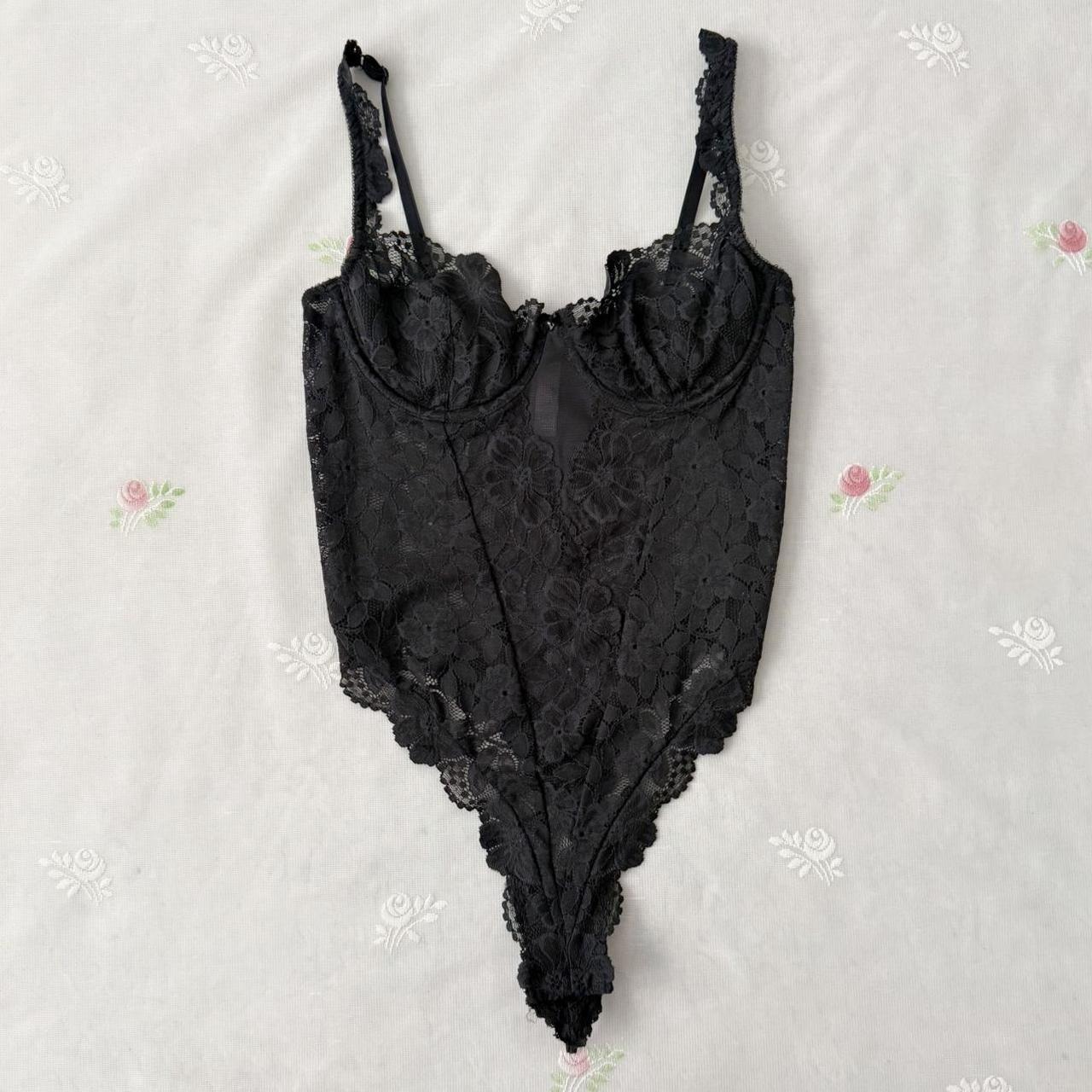 Victoria’s Secret fairygoth lace bodysuit (36B)