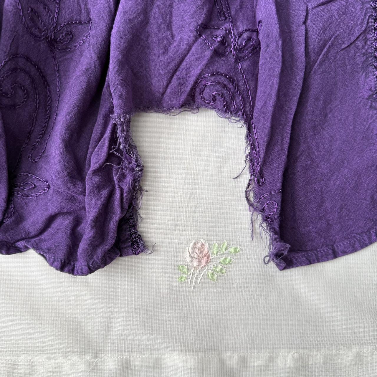 Catalog Classics whimsigoth purple skirt (M)