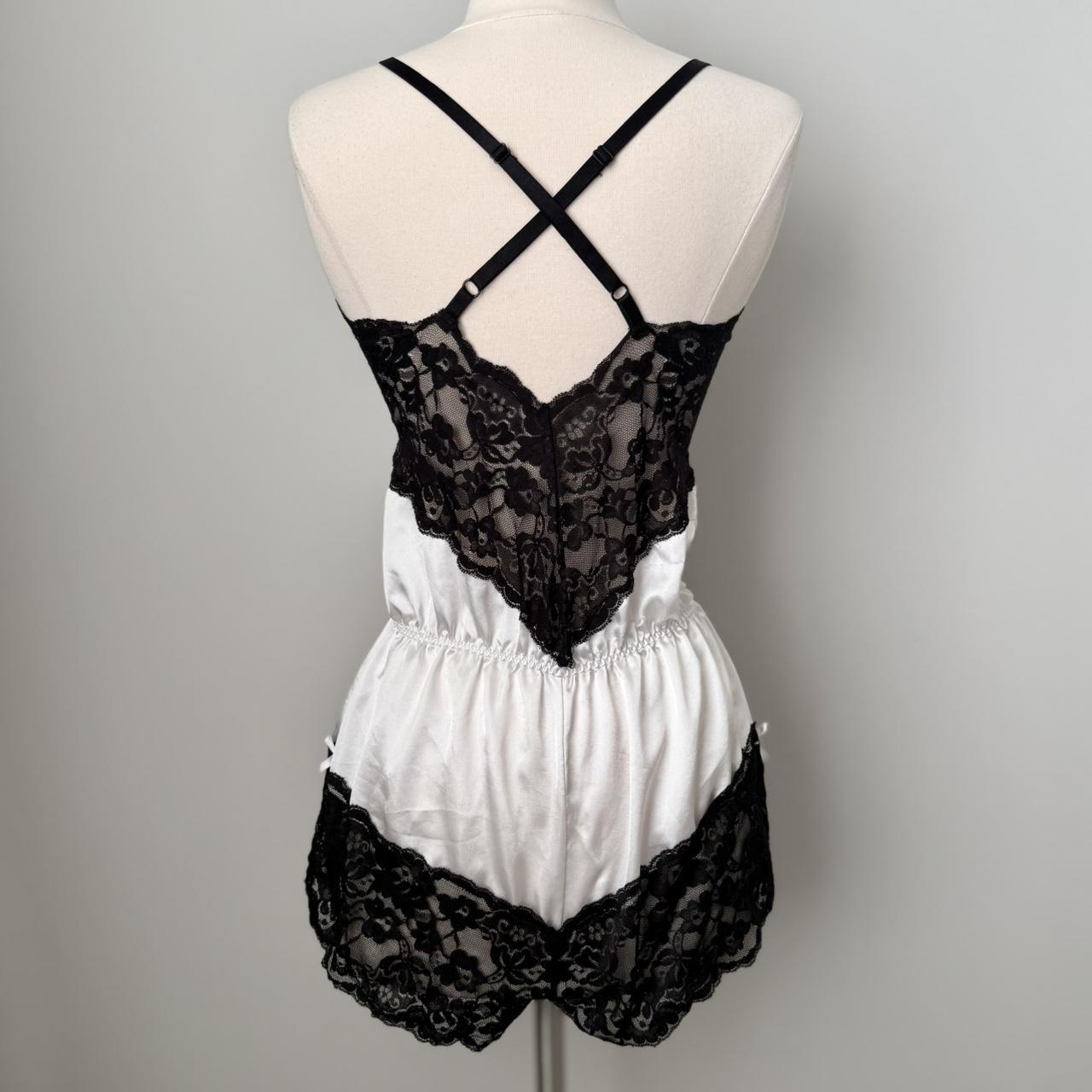 Coquette satin lace bodysuit (fits S)