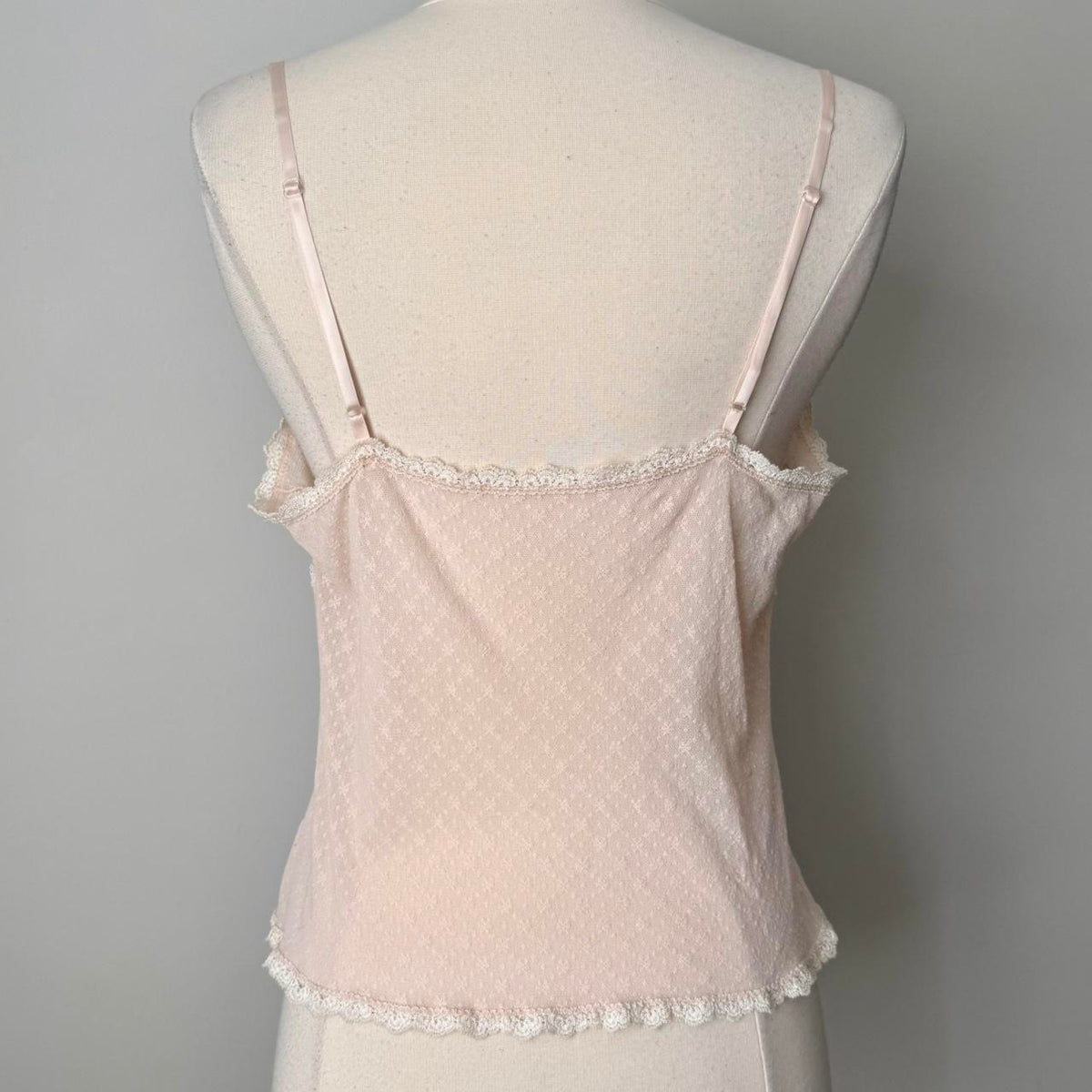 Coquette milkmaid mesh cami top (fits L)