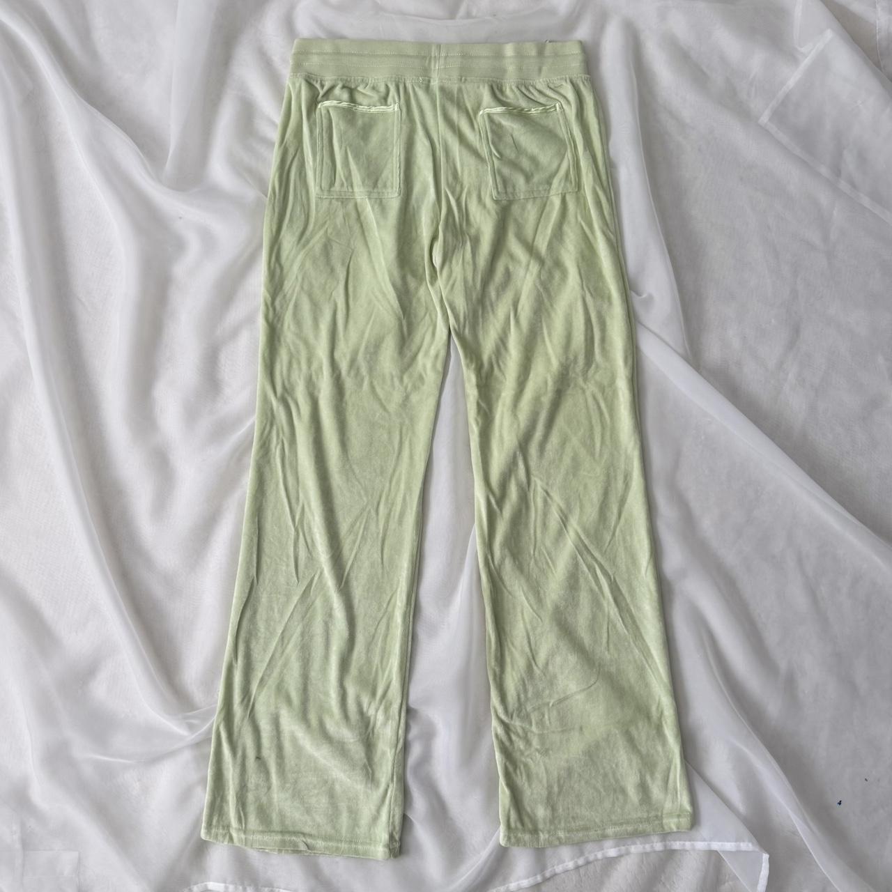 Velvet green BCBG sweat suit set (L)
