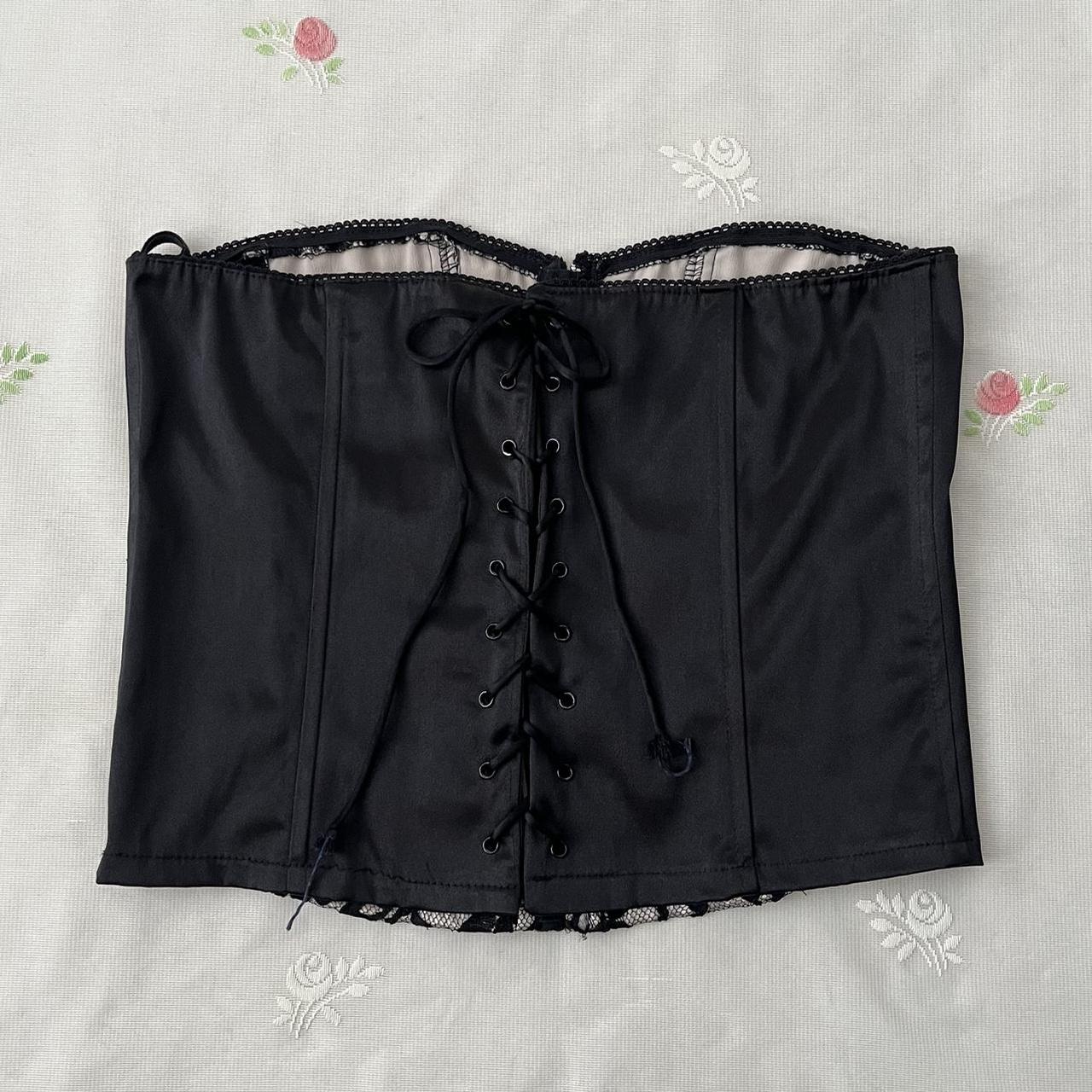 Forever 21 gothic lace corset top (L)