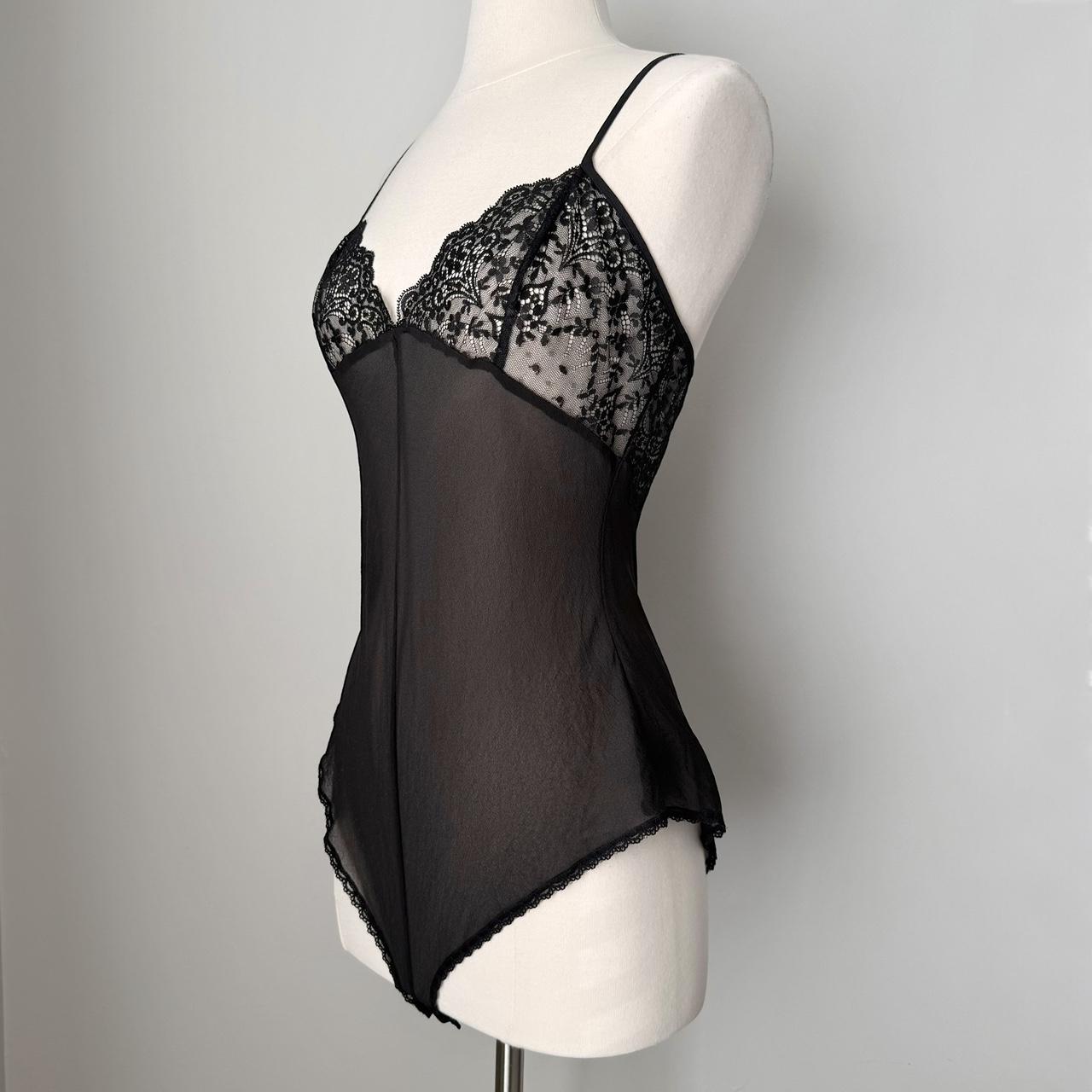 Victoria’s Secret silk lace bodysuit (M)