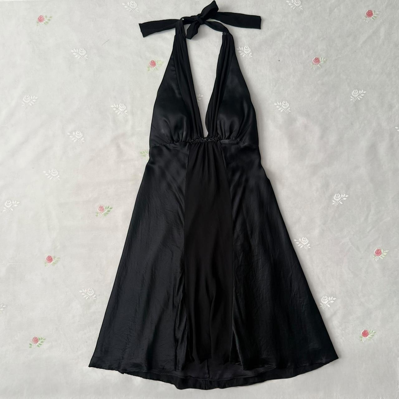 WHBM fairygoth silk halter dress (0)