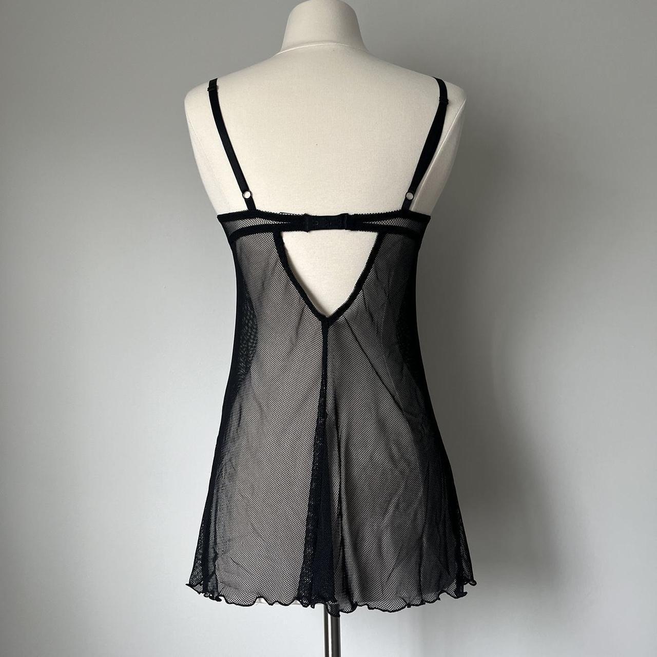 Frederick’s of Hollywood mesh slip dress (S)