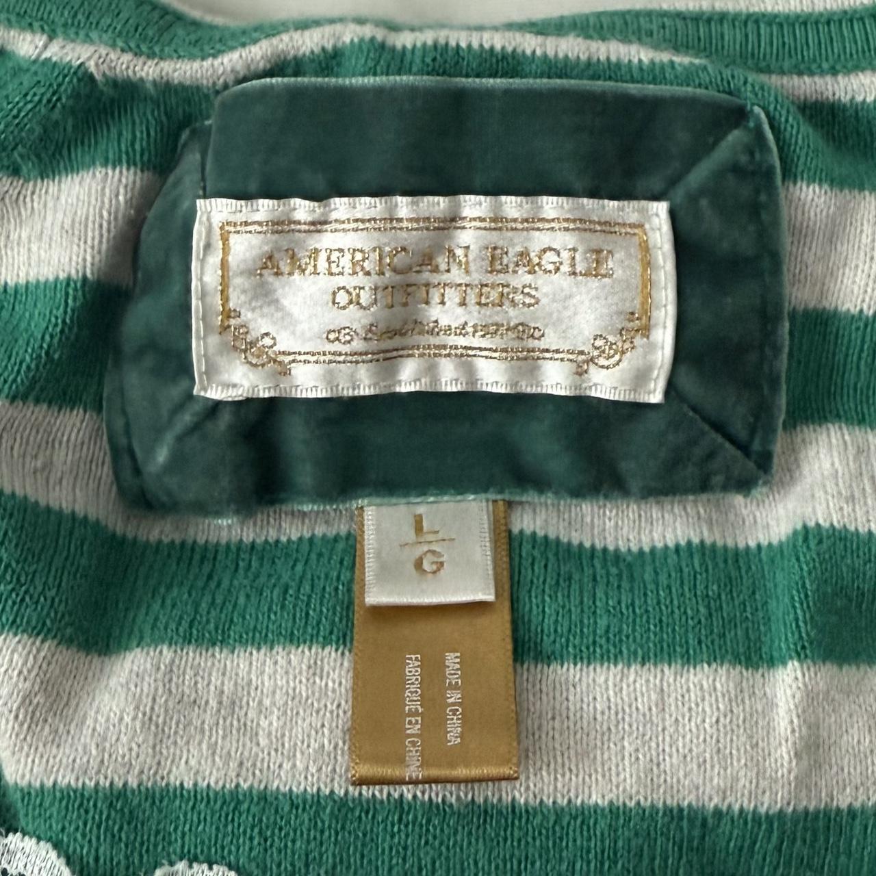 American Eagle striped sweater (L)