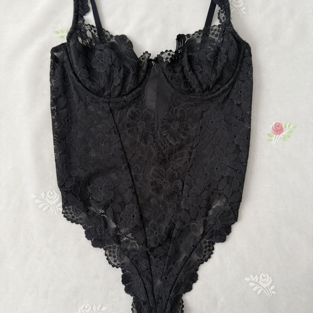 Victoria’s Secret fairygoth lace bodysuit (36B)