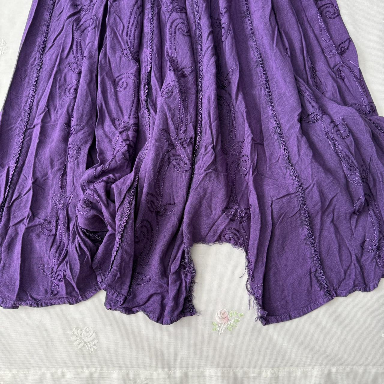Catalog Classics whimsigoth purple skirt (M)