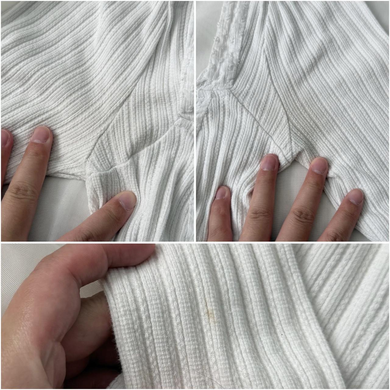 Free People ribbed milkmaid long sleeve (S)